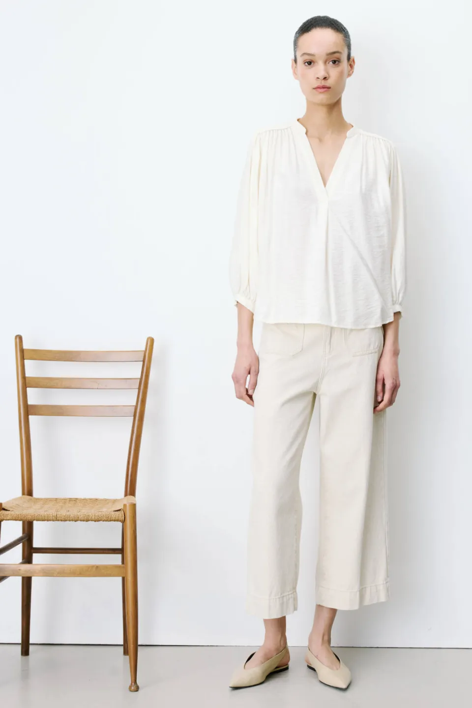 Grace & Mila blouse ecru, foto 6