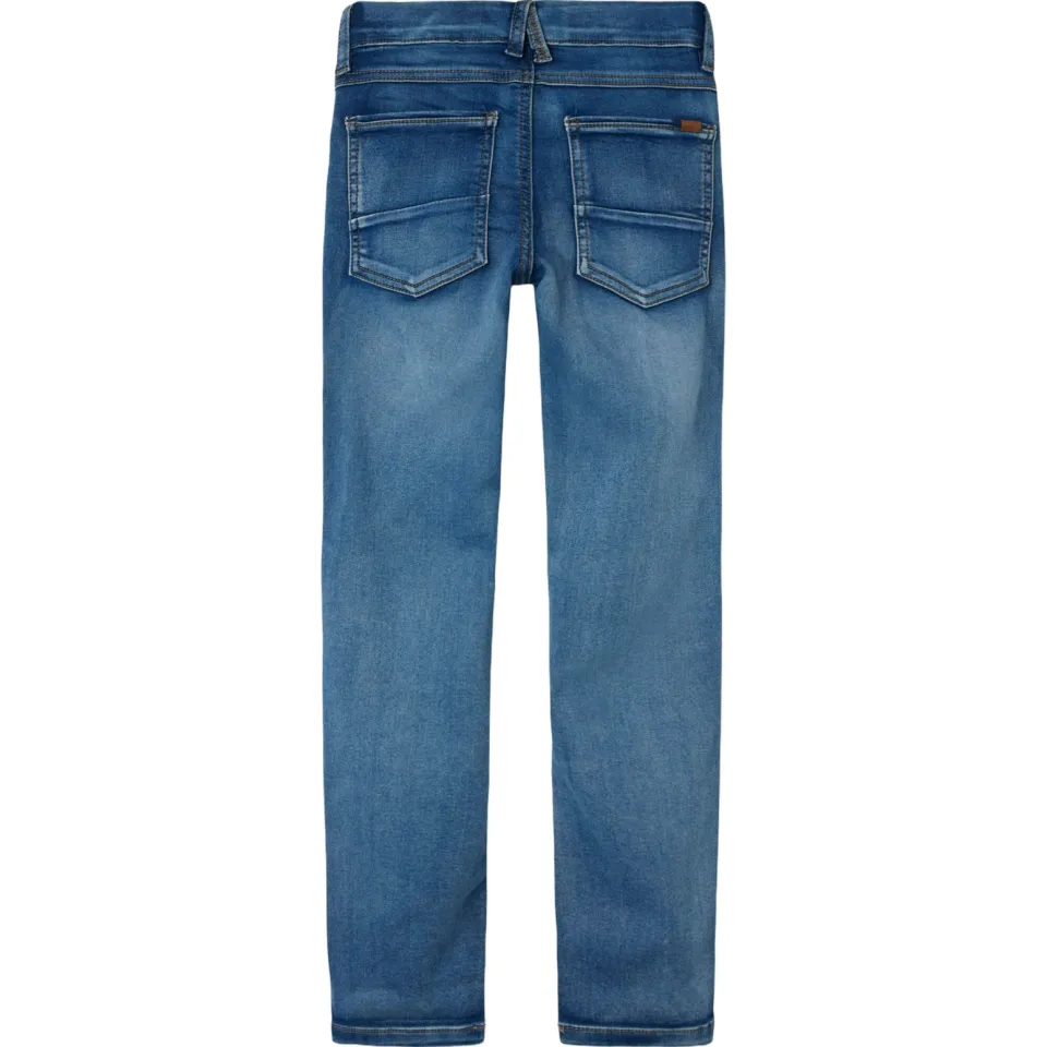 NAME IT KIDS slim fit jeans NKMTHEO denim blue, foto 2