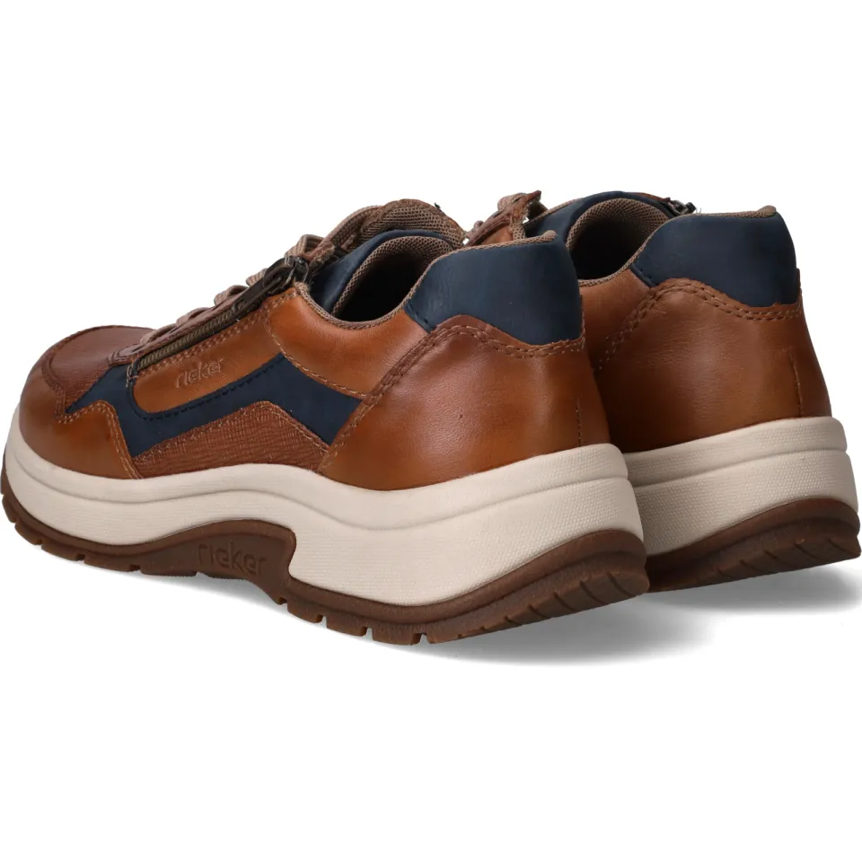 Rieker lage sneakers bruin, foto 4