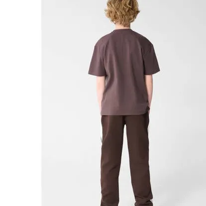 Shoeby sweatpants donkerbruin, foto 3