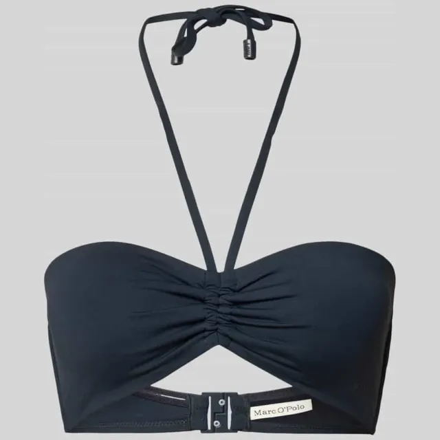 Marc O'Polo Bandeau-bikinitop met binnenvulling donkerblauw, foto 2