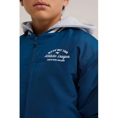 WE Fashion bomberjack donkerblauw, foto 6