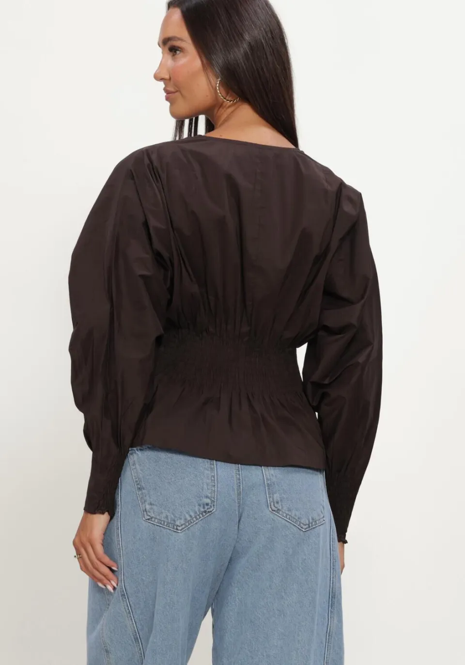 Notre-V NV-ISEL blouse bruin, foto 3