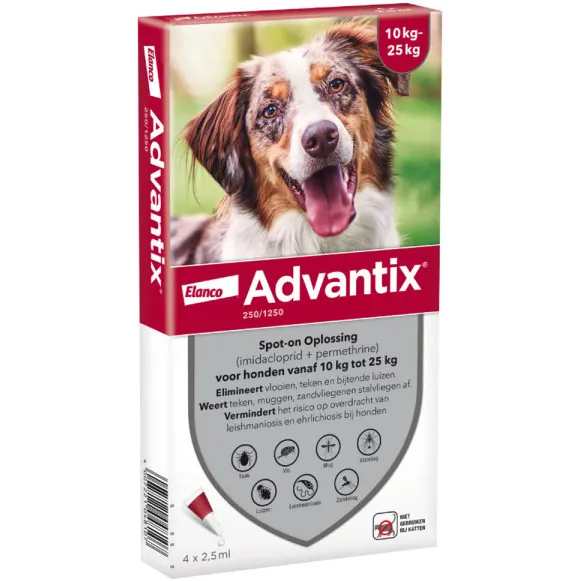 Advantix 250/1250 spot-on hond