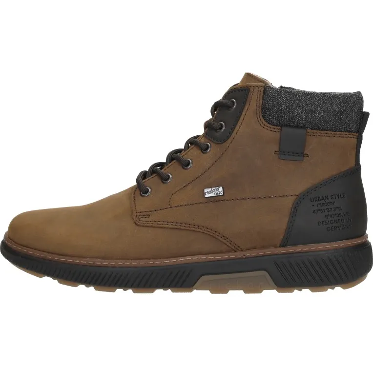 Rieker veterboots heren bruin, foto 2