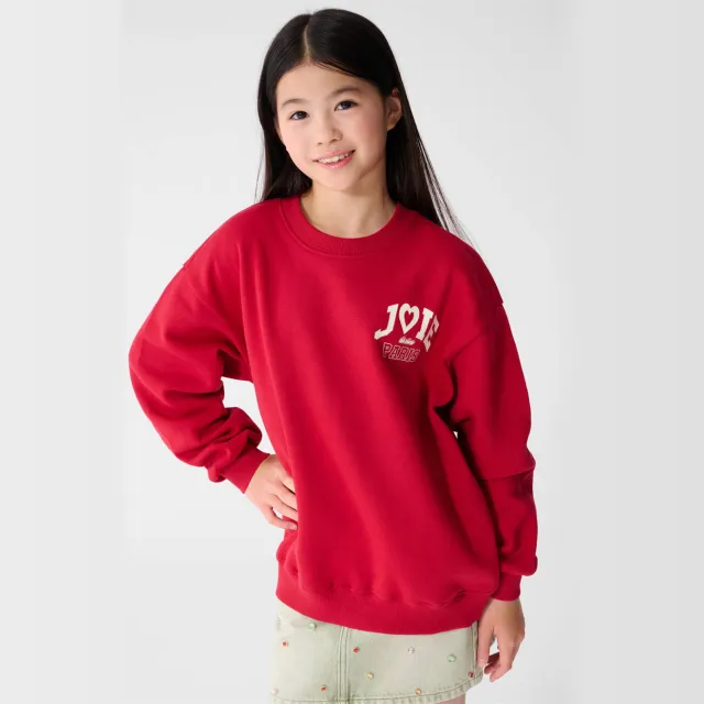 Shoeby sweater met tekst - rood