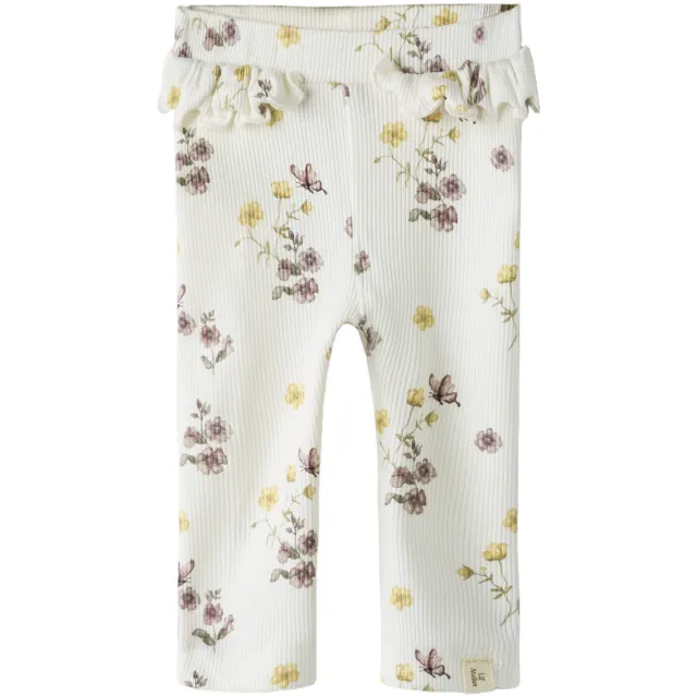 Lil' Atelier baby slim legging ecru