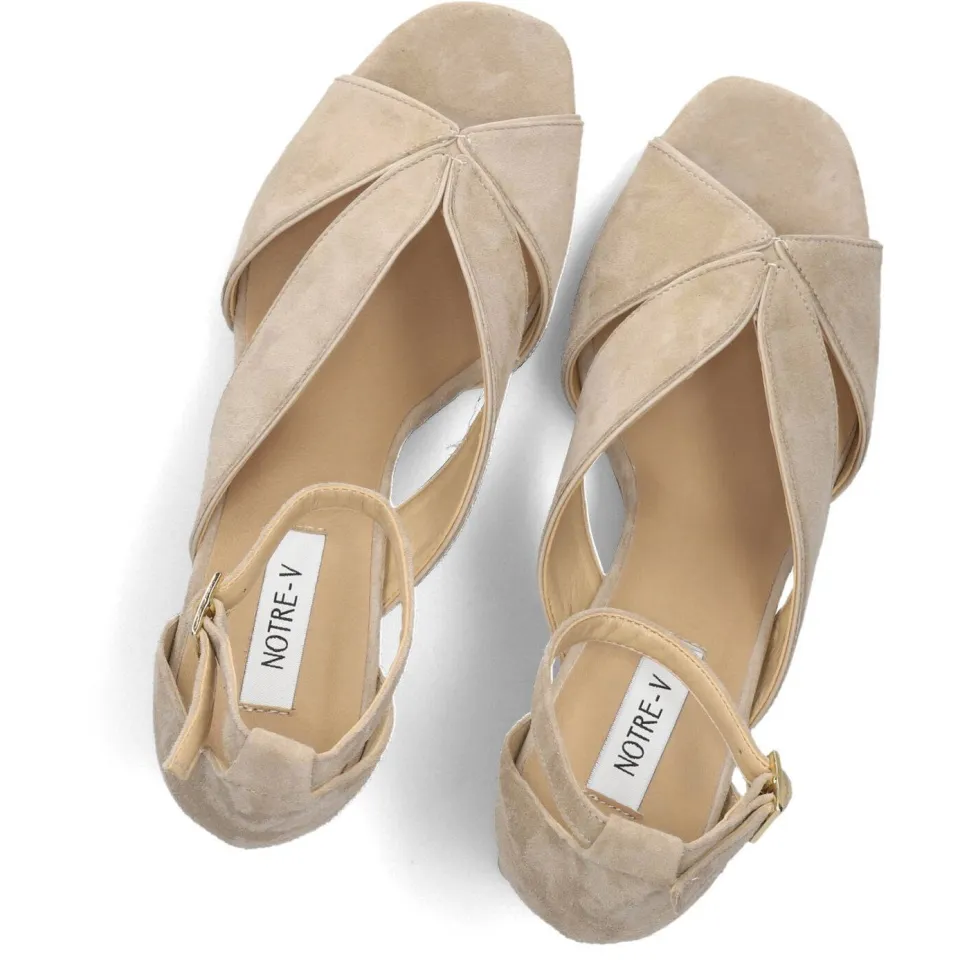 Notre-V Sandalen 19080 Beige, foto 4