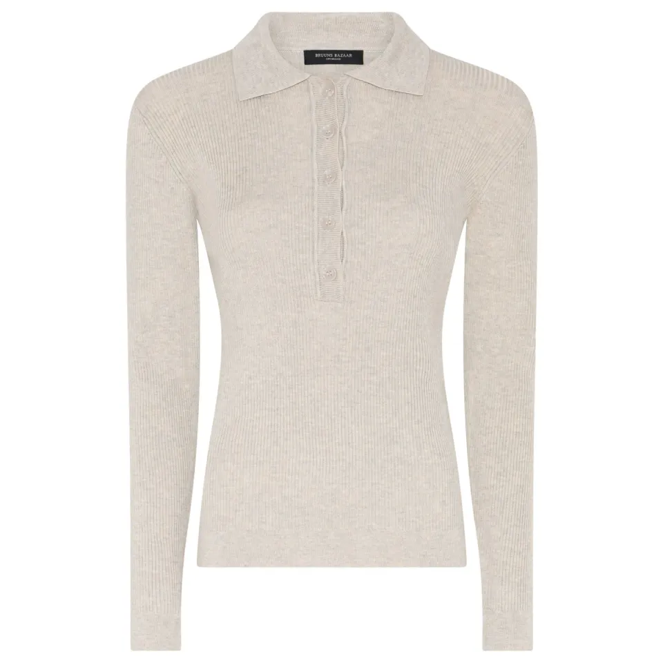 Bruuns Bazaar top - beige, foto 2