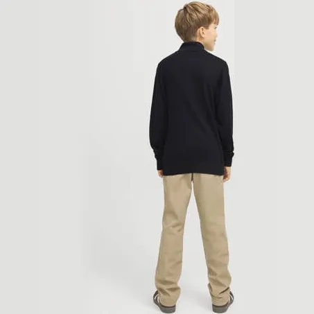 Jack & Jones JUNIOR trui zwart fijn gebreid, foto 3