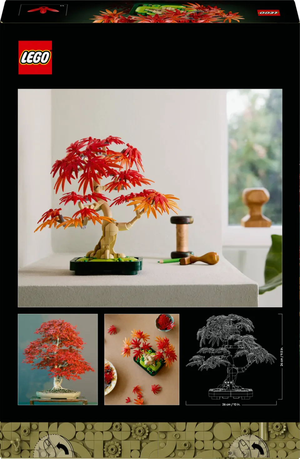 Lego Botanical Collection Japanse Esdoorn Bonsaiboompje 10348, foto 2