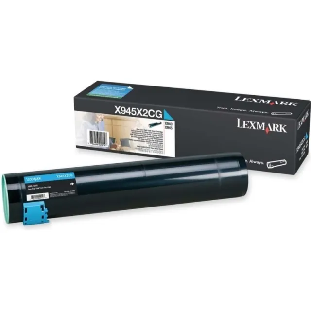 Lexmark X945X2CG Toner Cyaan Extra hoge capaciteit