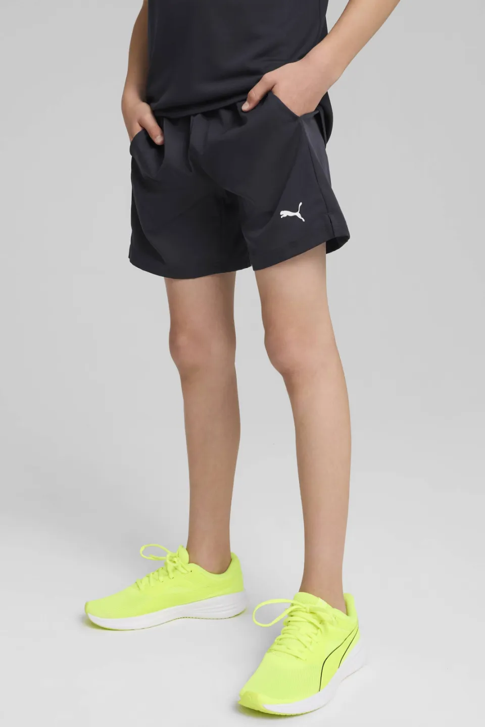 Puma regular casual short donkerblauw, foto 4