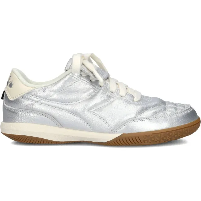 Diadora Sneakers Gold Indoor Zilver