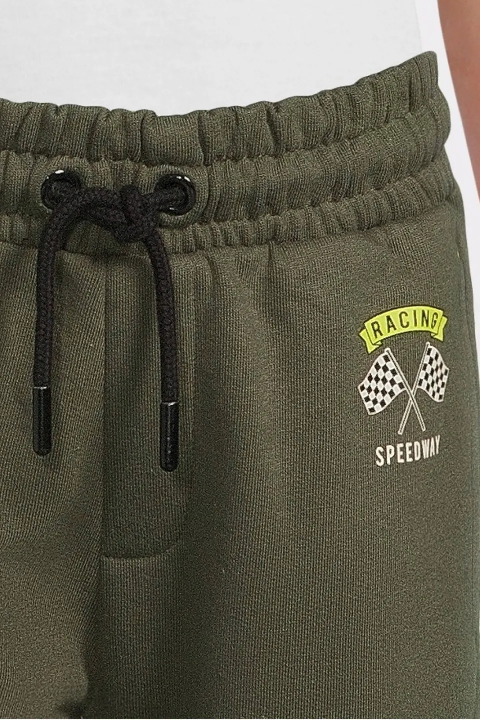 Orange Stars fleece joggingbroek Alec khaki, foto 7