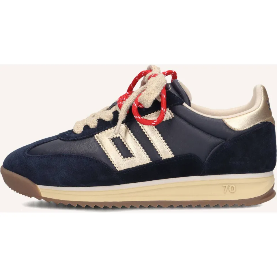 Back 70 Sneakers Jogger Donkerblauw, foto 4