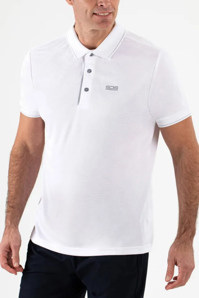 Sjeng Sports sportpolo Grand wit, foto 3