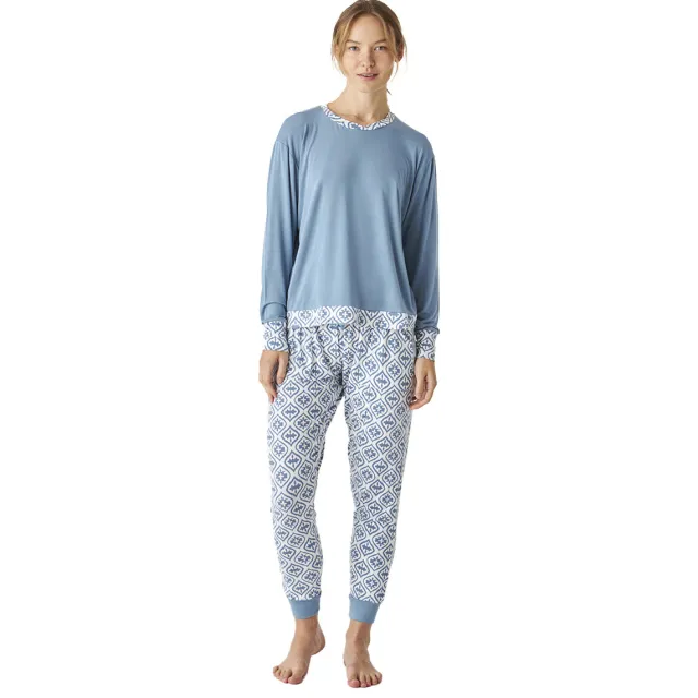 J&J Brothers JJB1 pyjamaset blauw