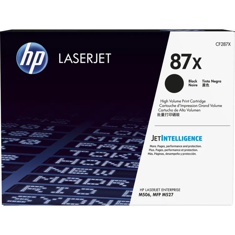 Hp 87X tonercartridge zwart