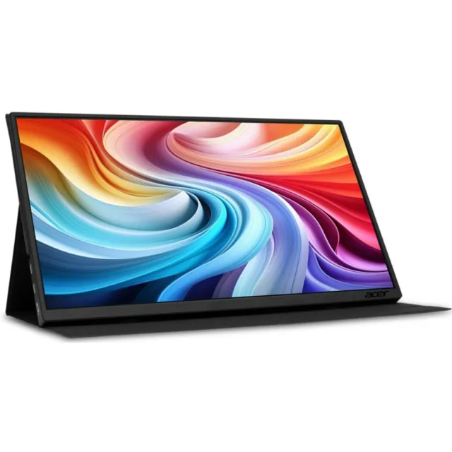 Acer PM161QT draagbare multi-touch monitor zwart