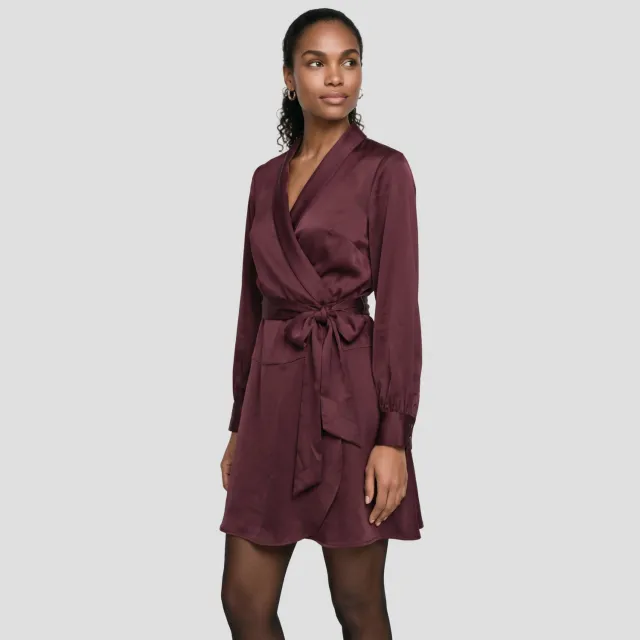 Notre-V Jurk Nv-ivana Bordeaux