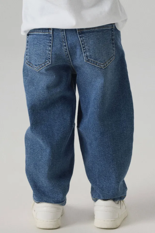 NAME IT MINI NMFBELLA barrel jeans - mediumblauw, foto 4