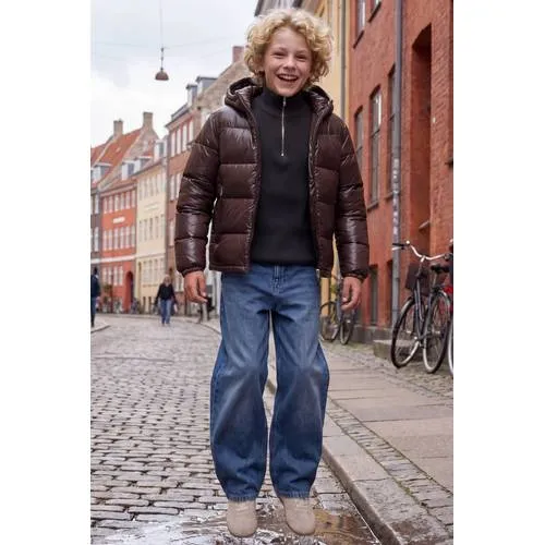Jack & Jones JUNIOR katoenen gebreide trui - donkergroen, foto 3