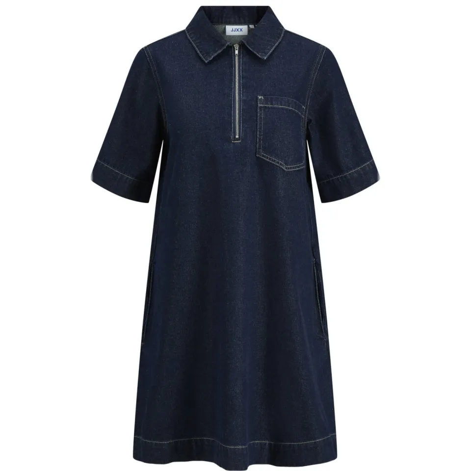 JJXX Amara Klara denimjurk donkerblauw, foto 3