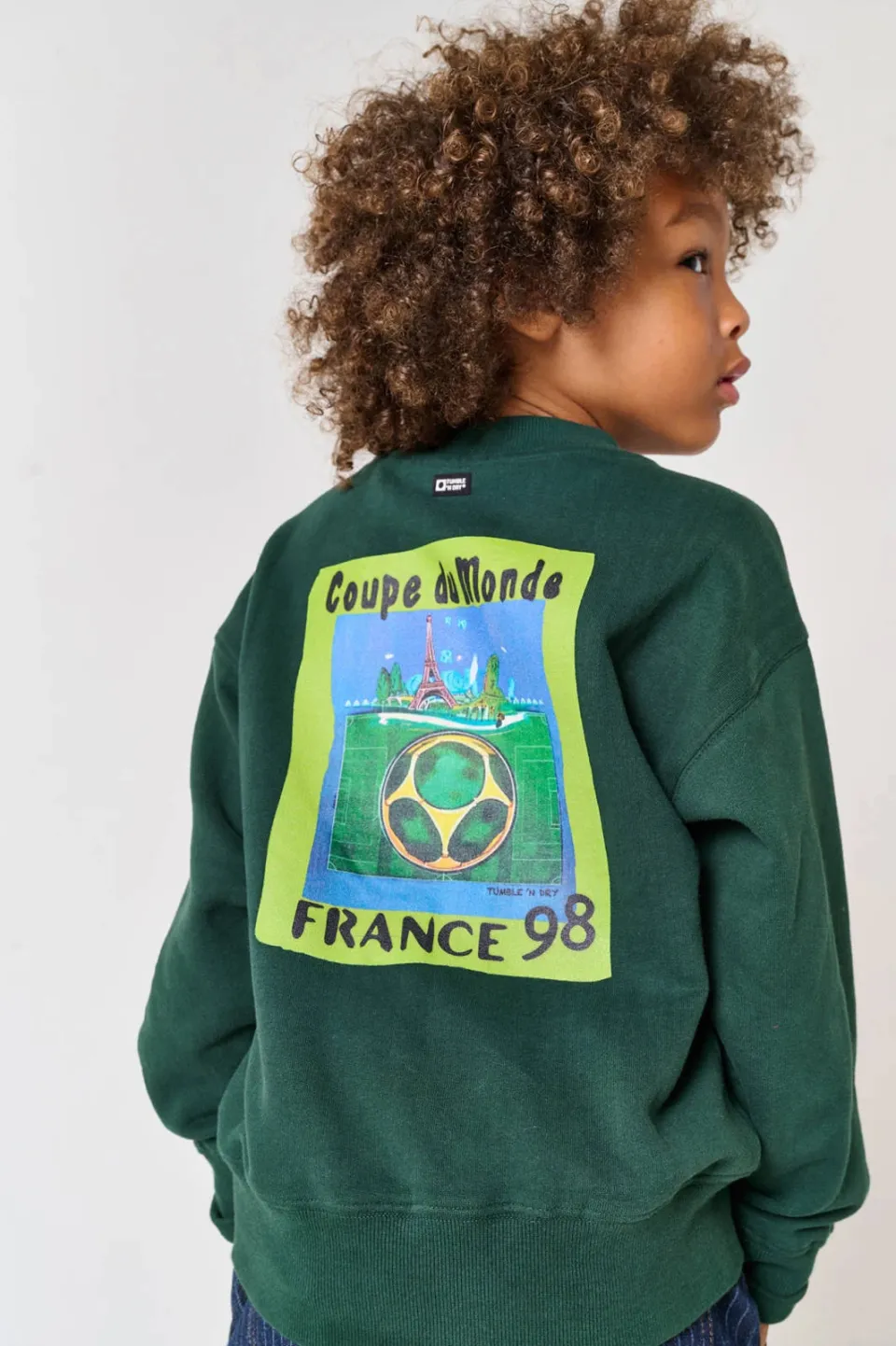 Tumble 'n Dry sweater met backprint - donkergroen, foto 5