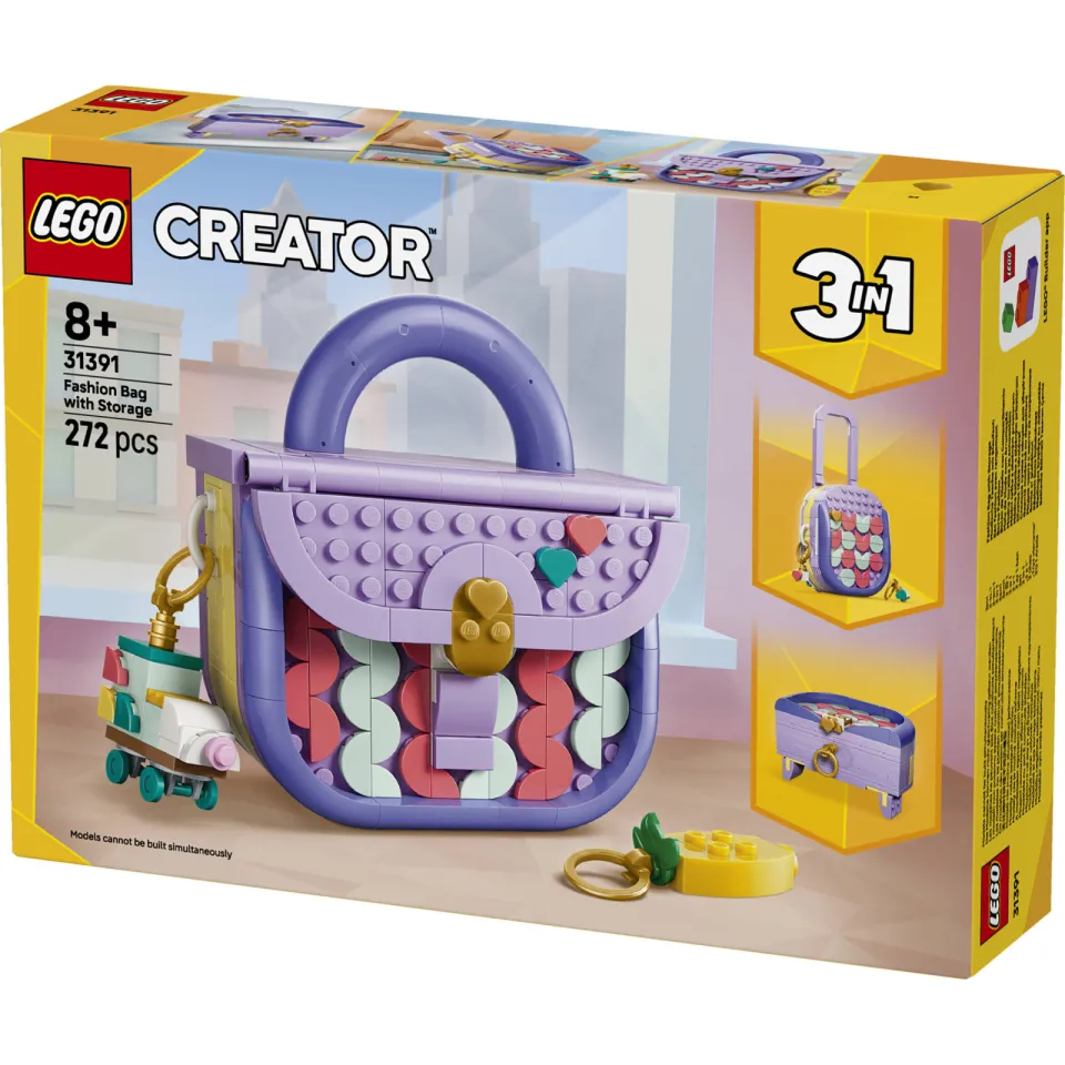 Lego Creator Stijlvolle tas met opbergruimte 31391, foto 5