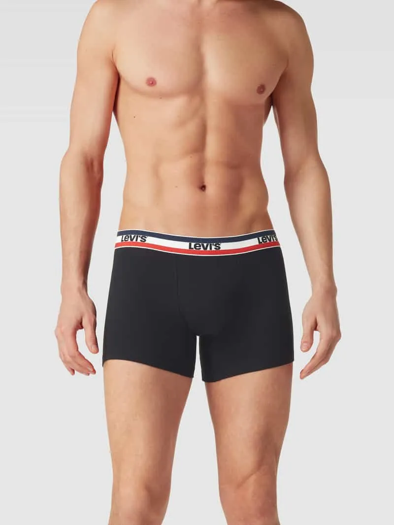 Levi's boxershorts 2-pack zwart