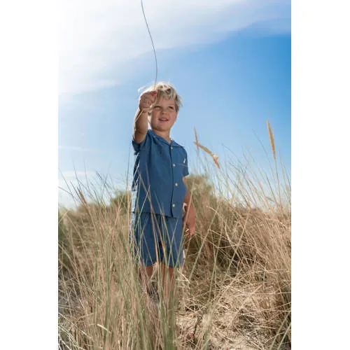 Little Dutch overhemd blauw, foto 5