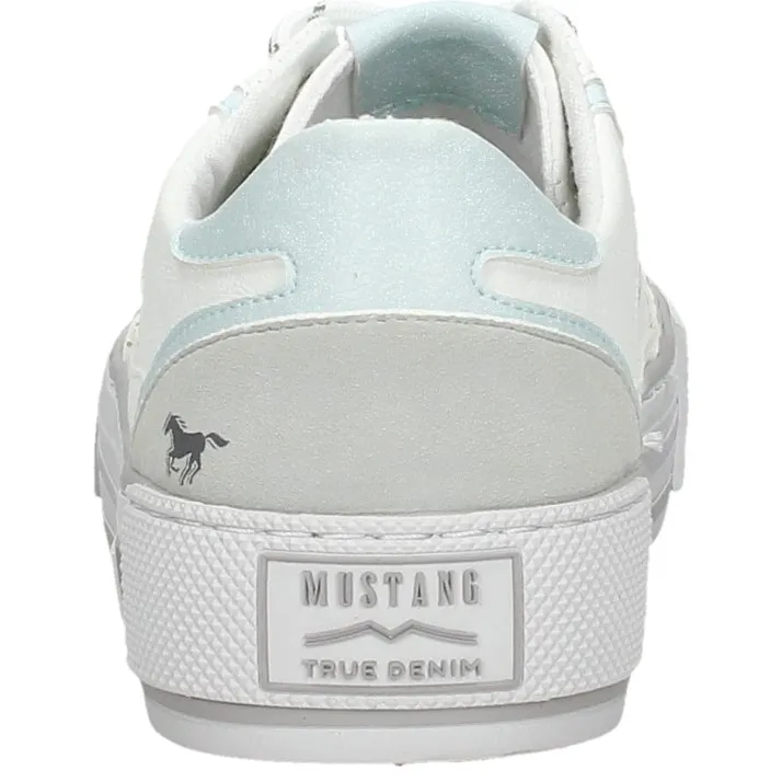 Mustang lage sneakers wit, foto 4