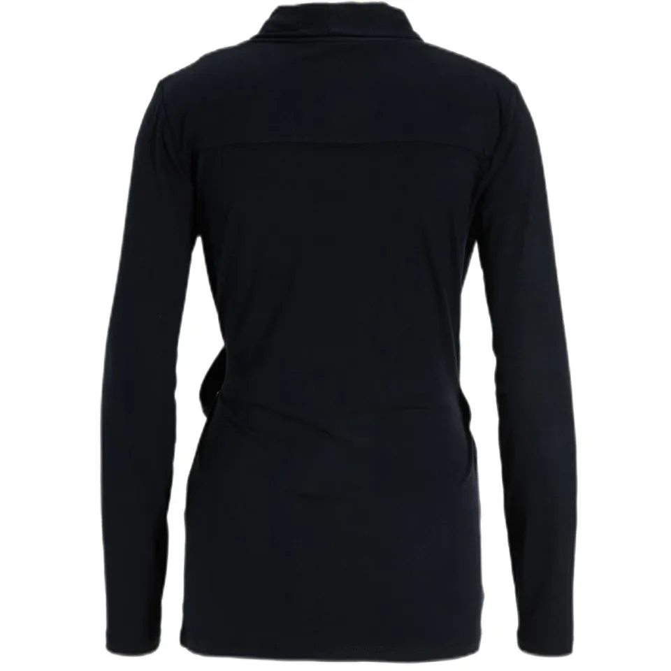 LOVE2WAIT zwangerschaps overslagtop donkerblauw, foto 4