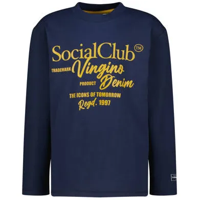 Vingino Halox longsleeve donkerblauw