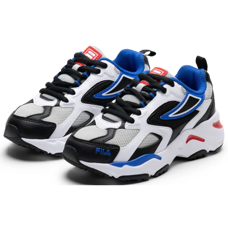 Fila RAY TRACER sneakers - wit/kobaltblauw/rood, foto 5