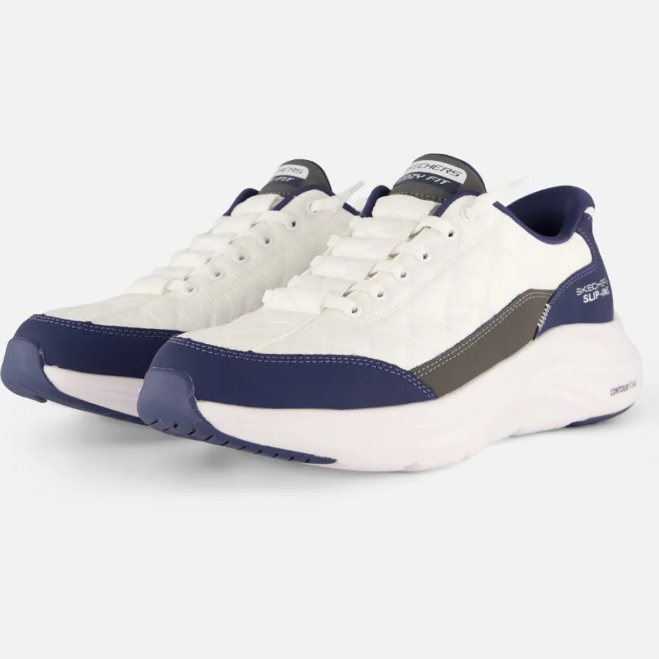 Skechers Slip-ins Contour Foam Cozy Fit lage sneakers wit, foto 2