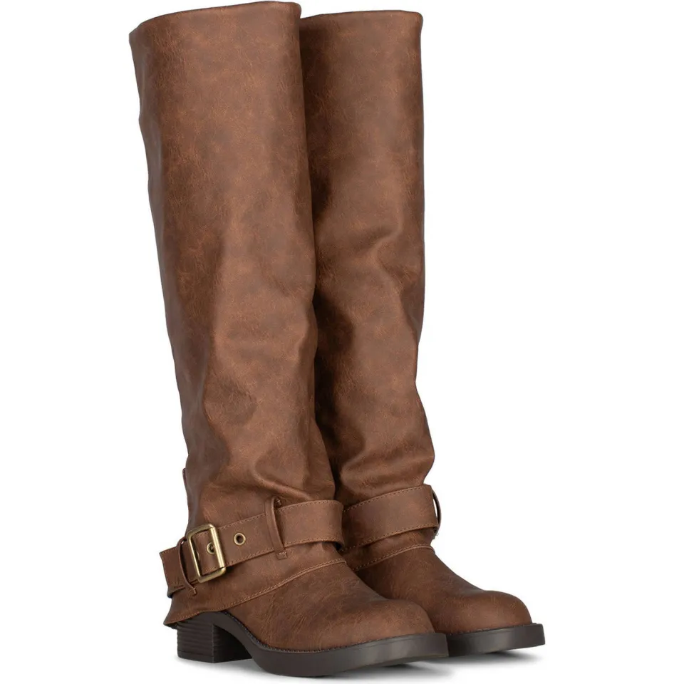 POSH by Poelman Patty bikerboots cognac, foto 3