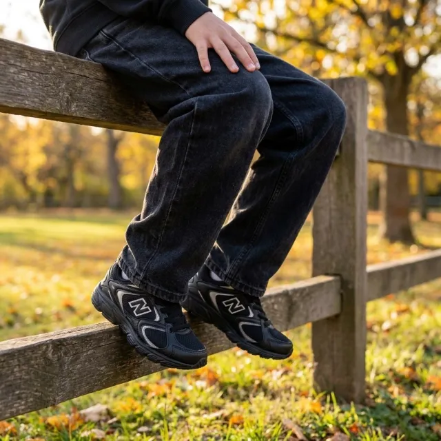 New Balance 408 Preschool sneakers zwart, foto 5