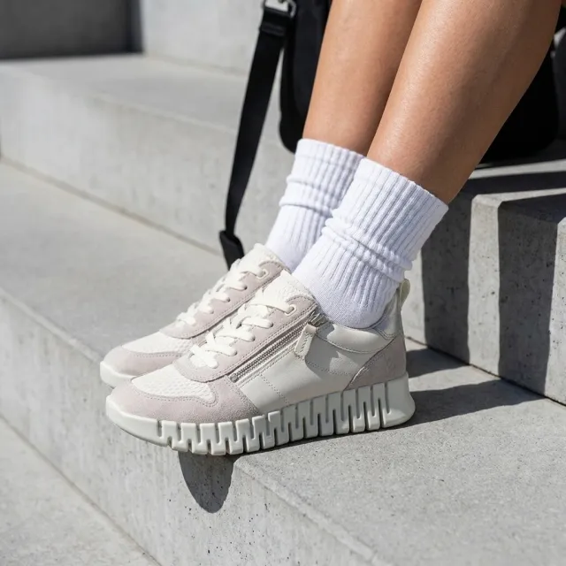 Ecco Gruuv sneaker beige, foto 5