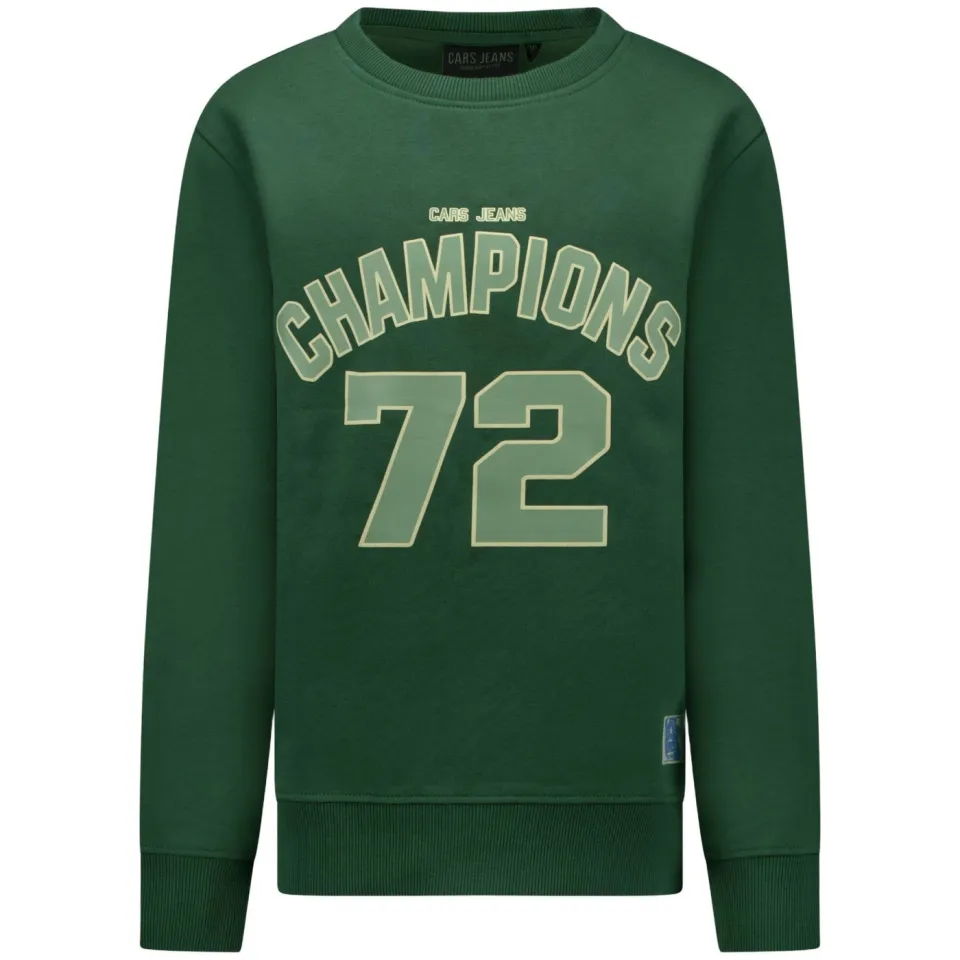Cars sweater met print - donkergroen, foto 2