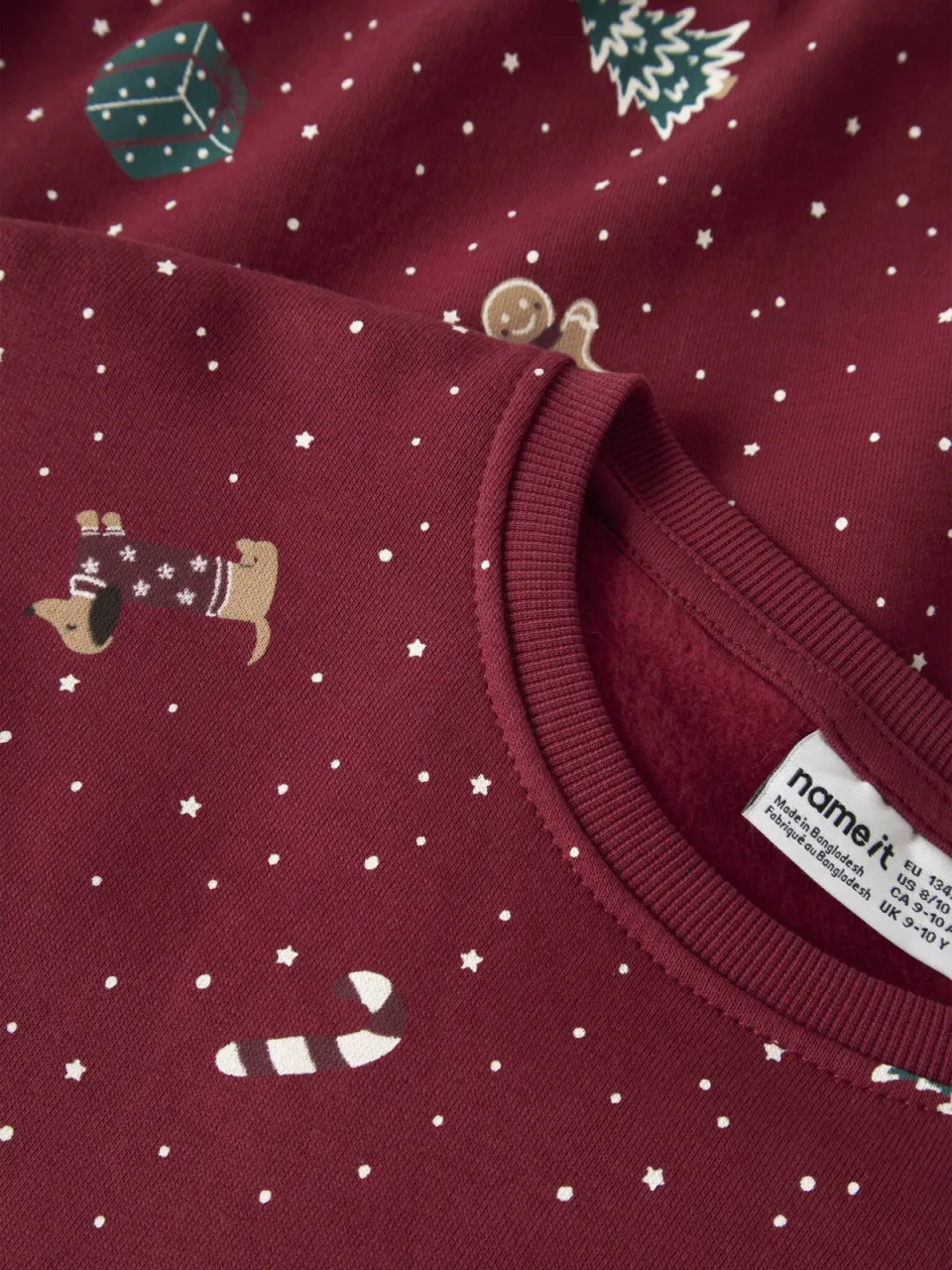 NAME IT KIDS sweater met print - rood, foto 4