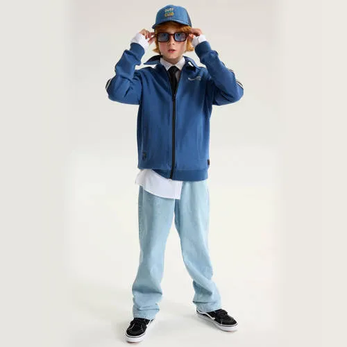 Barts pet Vybes Cap met printopdruk denim, foto 3