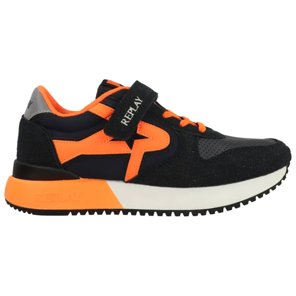 Replay Fiber JR 7 sneaker blauw, foto 2