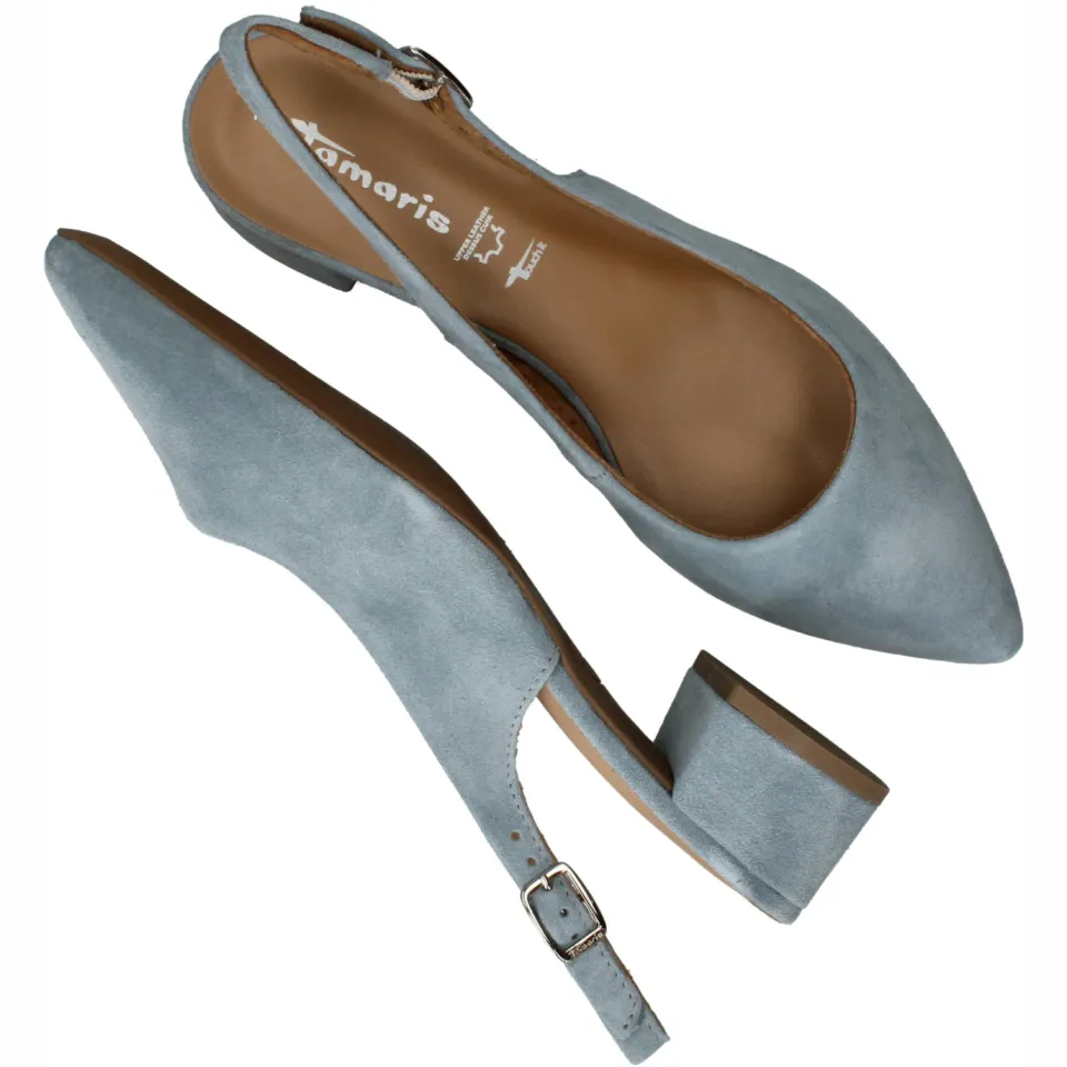 Tamaris slingbacks lichtblauw licht blauw, foto 7