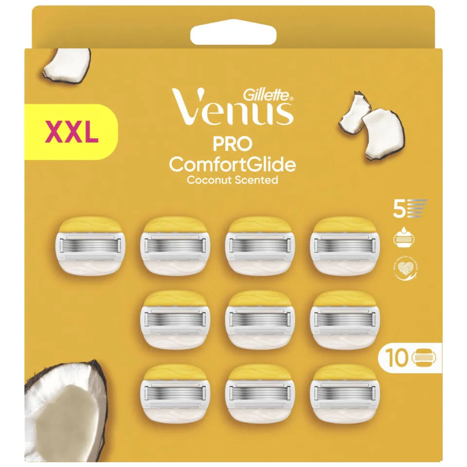 Gillette Venus Pro ComfortGlide scheermesjes met kokosgeur, foto 4