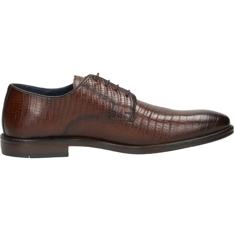 Sub55 nette schoenen gekleed laag cognac