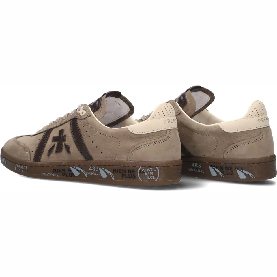 Premiata Heren Sneakers Bonnie - Taupe, foto 3