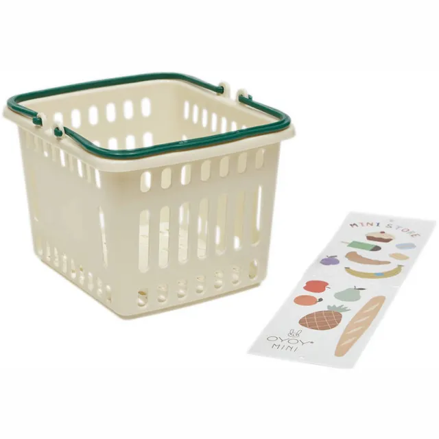 OYOY Mini boodschappen mandje Yummy beige