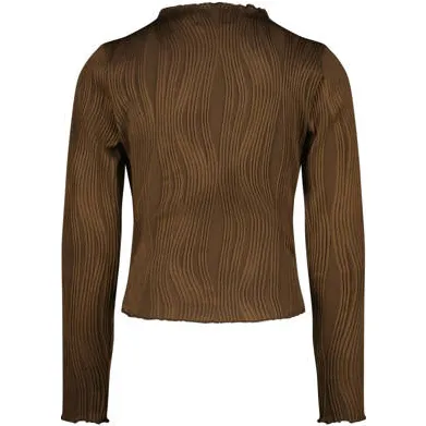 Raizzed longsleeve bruin, foto 3